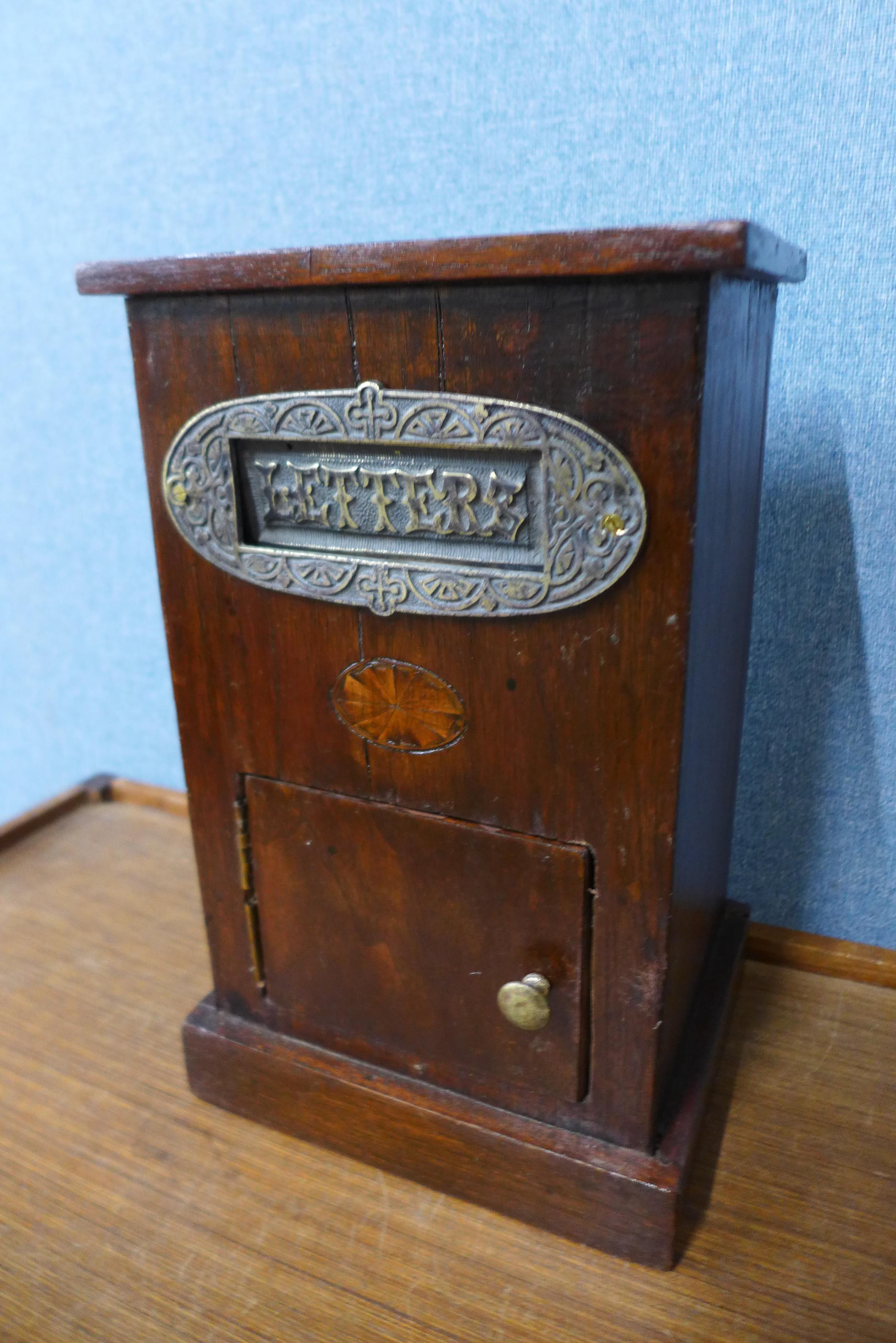 A small beech letter box