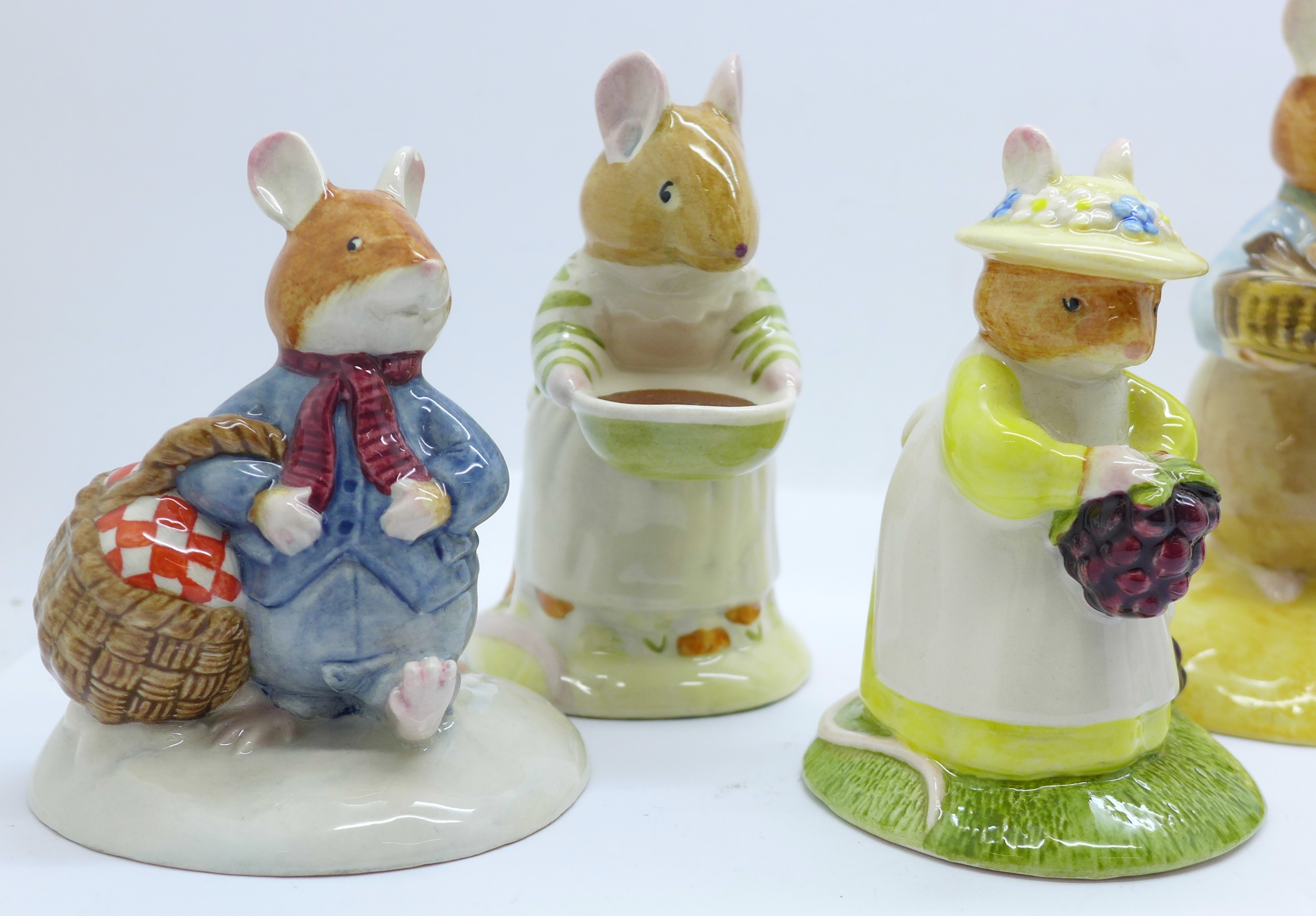 Seven Royal Doulton Brambly Hedge figures - Image 2 of 7