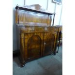 A Victorian mahogany chiffonier