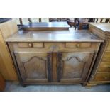 A 19th Century French oak dresser