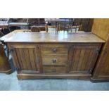 A pitch pine dresser