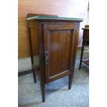 An Edward VII mahogany pot cupboard