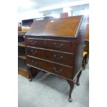 A mahogany bureau