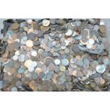 A collection of coins, 19.5kg