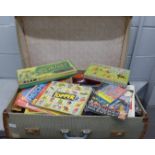 A collection of vintage toys and games including a boxed Stylophone**PLEASE NOTE THIS LOT IS NOT