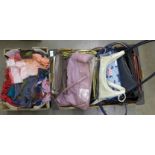 A collection of handbags and scarves **PLEASE NOTE THIS LOT IS NOT ELIGIBLE FOR POSTING AND