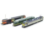 Three Lima OO gauge model railway engines