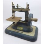 A child's sewing machine