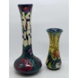 Two Moorcroft vases including Prairie Summer