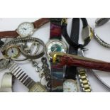 A collection of wristwatches