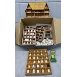 A collection of thimbles and thimble racks **PLEASE NOTE THIS LOT IS NOT ELIGIBLE FOR POSTING AND
