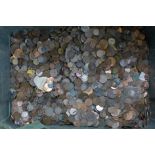 A collection of coins, 26.2kg