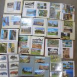 Twelve albums of modern postcards