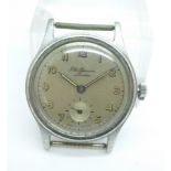 A Benson wristwatch, 33mm case