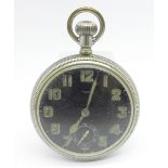 A Waltham military pocket watch