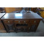 An Edward VII mahogany sideboard