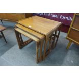 A G-Plan Quadrille teak nest of tables