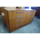 A G-Plan Fresco teak chest of drawers