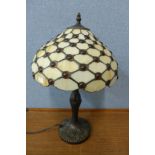 A continental Tiffany style lamp