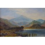 Sarah Parry, Highland scene, oil on canvas, dated 1901, 39 x 59cms, framed