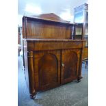 A Victorian mahogany chiffonier