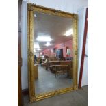 A very large French style gilt framed mirror, 240 x 150cms, (M271191) #