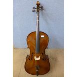 A Stentor student's half-size cello