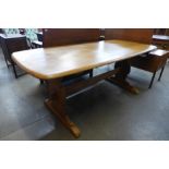 An Ercol refectory table