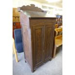 A Victorian pine clerk's desk