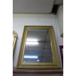 A Victorian gilt framed mirror