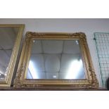 A Victorian gilt framed mirror