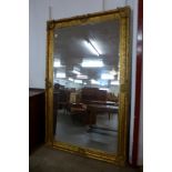 A very large French style gilt framed mirror, 240 x 150cms, (M271191) #
