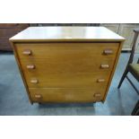 A Stag teak chest of drawers