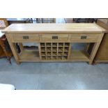A Bespoak oak dresser