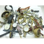 A collection of wristwatches