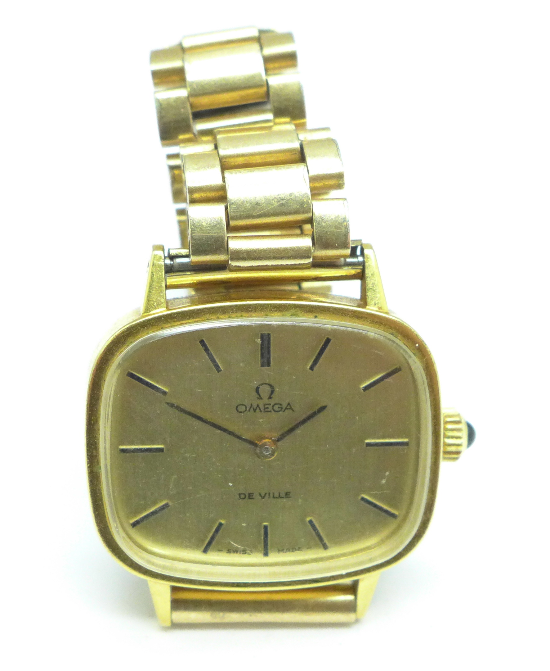 A lady's Omega De Ville wristwatch