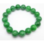 A jade bracelet