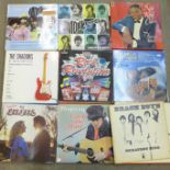 LP records including 1950's and 1960's