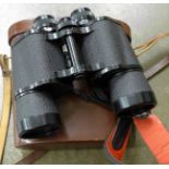 A pair of Carl Zeiss Jena 10x50 binoculars, cased