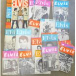 Elvis Presley monthly magazines