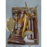 Wooden items **PLEASE NOTE THIS LOT IS NOT ELIGIBLE FOR POSTING AND PACKING**