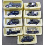 A collection of Coal Board related model vehicles, boxed