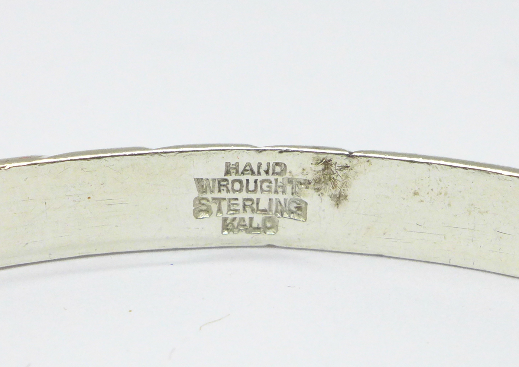 A silver bangle, Kalo of Chicago, 31g - Image 3 of 3