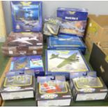 Five Corgi Aviation Archives model aircraft, and five other Corgi model aircraft, all boxed