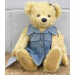 A limited edition Robin Rive Bear, Levinda, 16 of 200