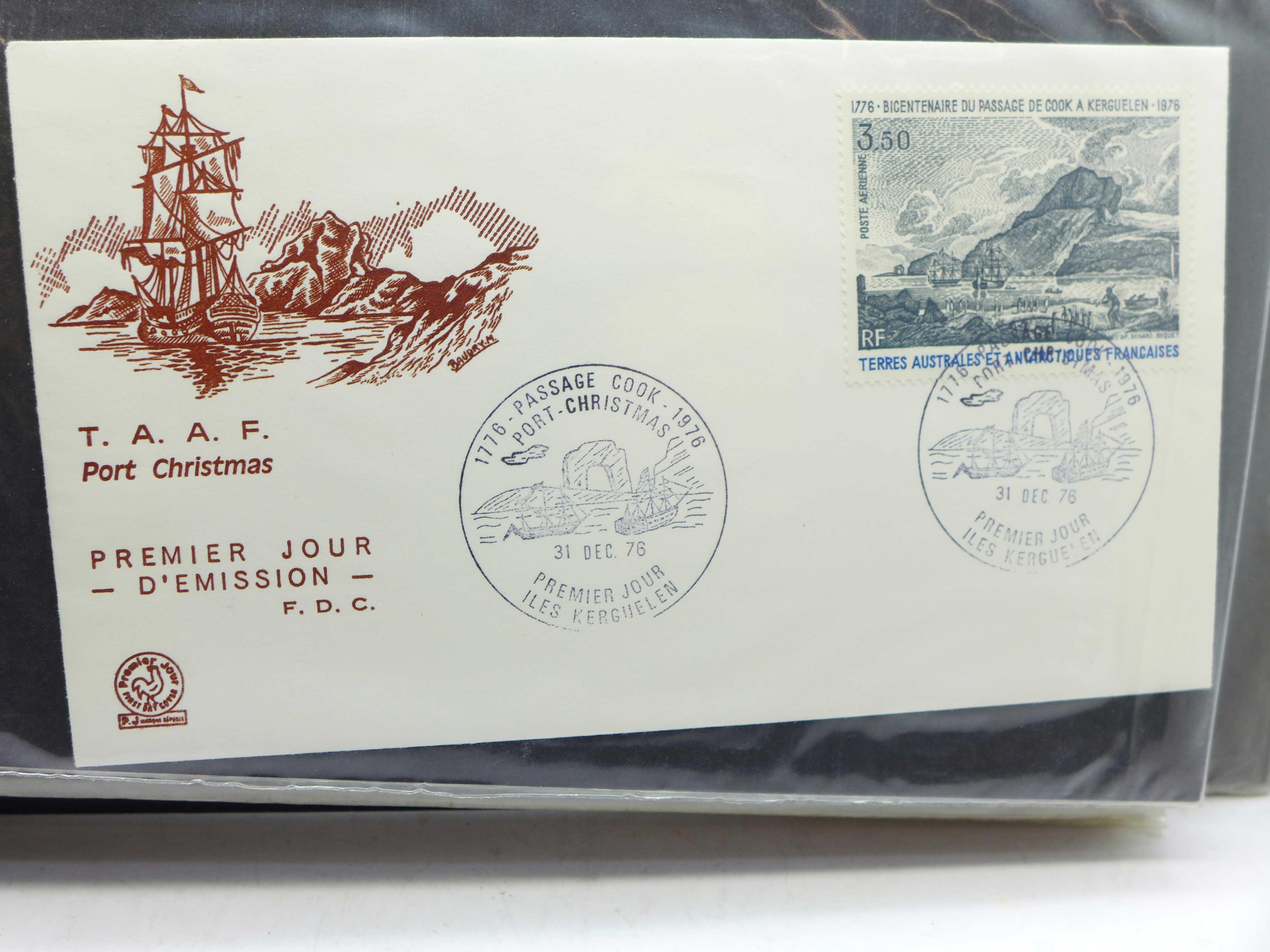 Stamps:- Arctic and Antarctica postal history, 44 covers including signed - Image 4 of 7