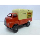 A Tri-ang tin-plate model tow truck