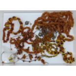 Amber jewellery