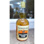 A vintage bottle of Gordon's Orange gin