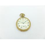 A Vertex gold plated pocket watch